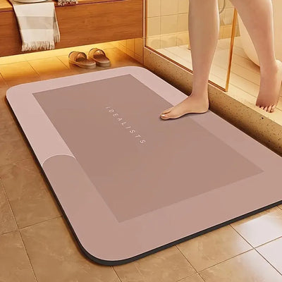 Badezimmer Teppich | Schnell Trocknend, Rutschfest & Ultra-Saugfähig
