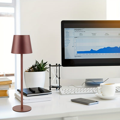Dimm­bare LED-Tischlampe | Touch-Steuerung, USB-ladbar