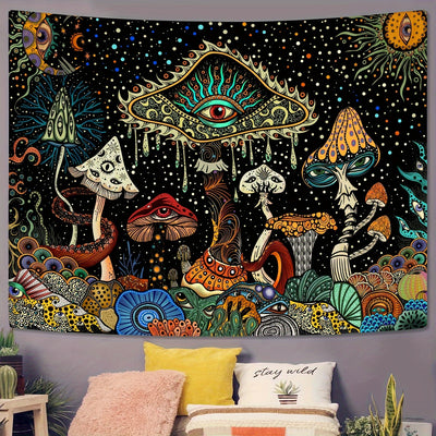 Wandteppich Hippie | Boho Blumenmuste