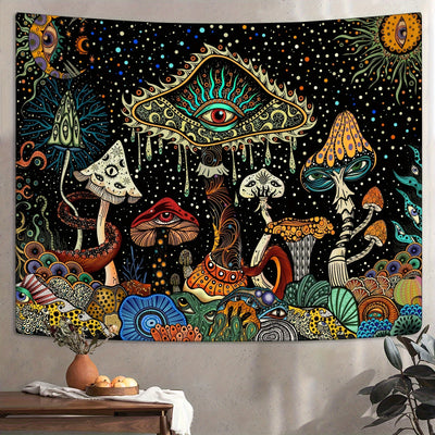 Wandteppich Hippie | Boho Blumenmuste